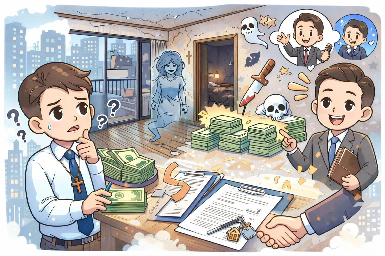 超級便宜的凶宅，可以買來投資嗎？