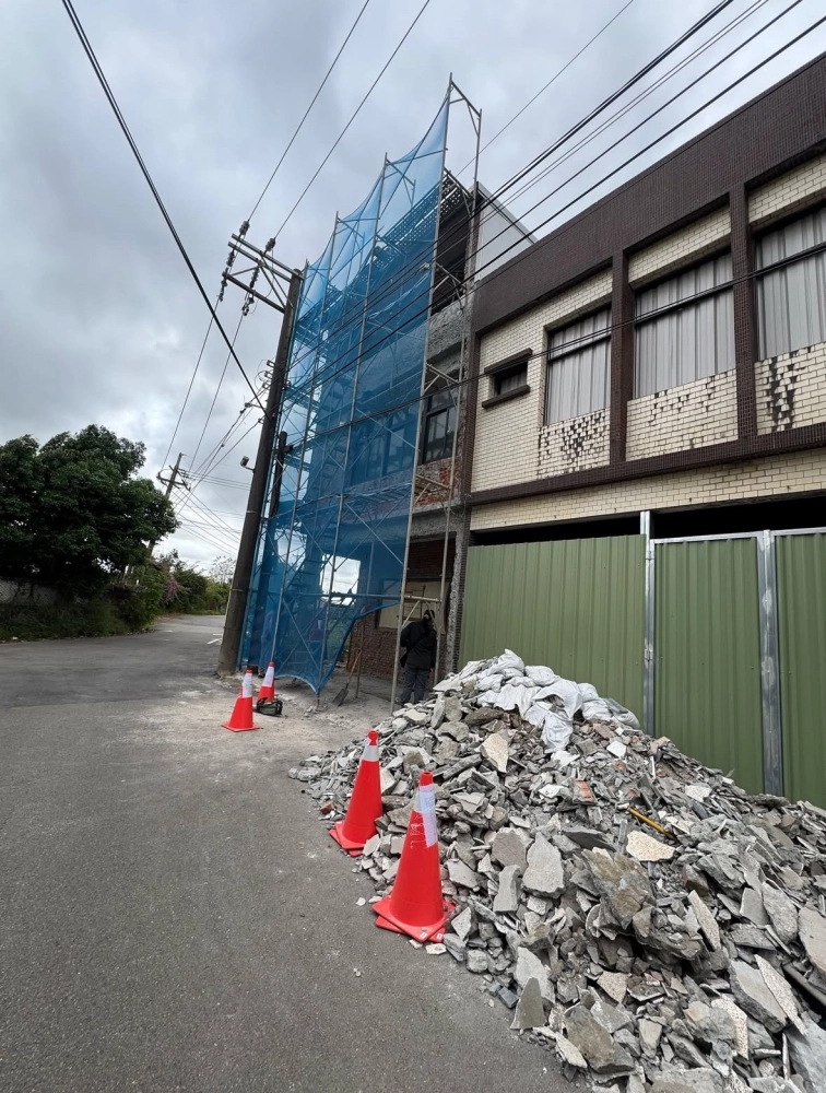 淡水古蹟博物館邀約 限時廢棄物清運案｜外牆拉皮 泥作工程 打石工程