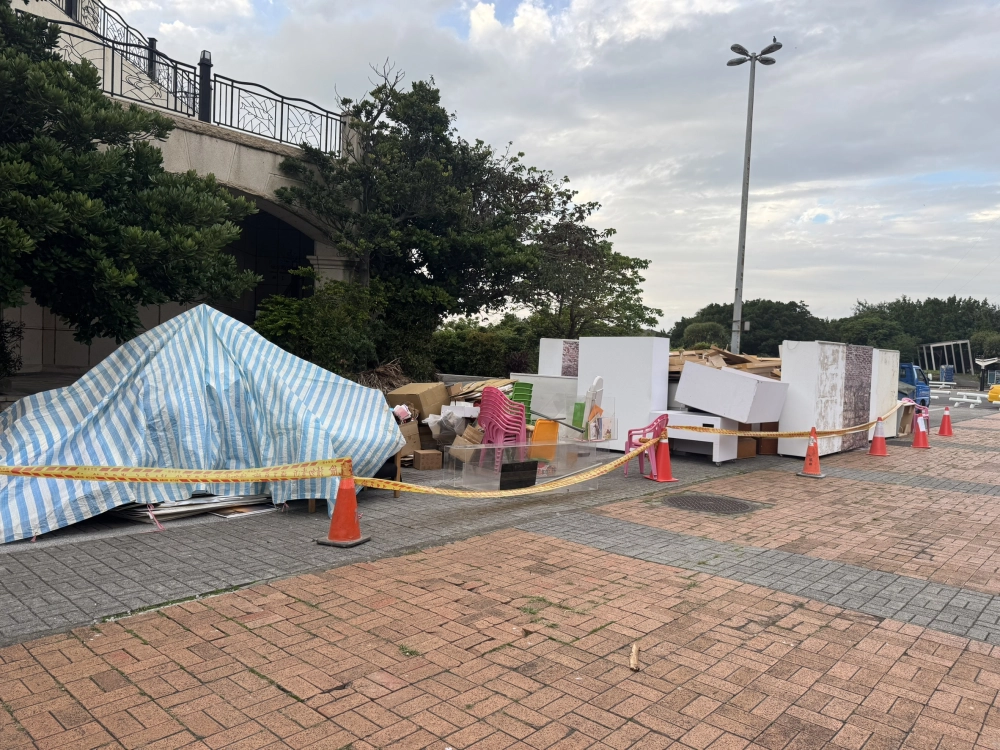 淡水古蹟博物館邀約 限時廢棄物清運案｜外牆拉皮 泥作工程 打石工程