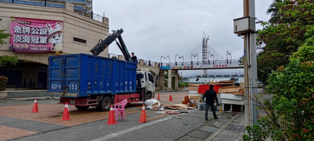 淡水古蹟博物館邀約 限時廢棄物清運案｜外牆拉皮 泥作工程 打石工程