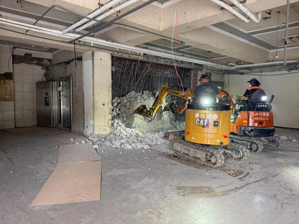 樹林銀行合作金庫 全室拆除 廢棄物清運｜桃園廢棄物清運｜中壢廢棄物清運｜八德廢棄物清運