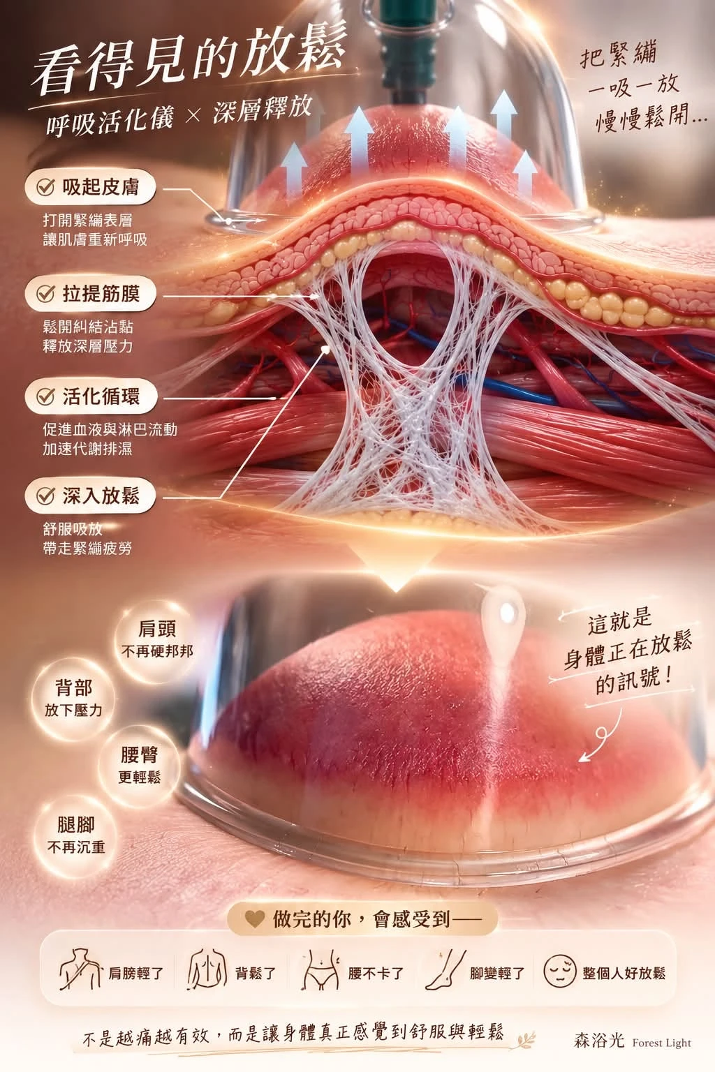 她轉了一下肩膀，又伸伸腰。