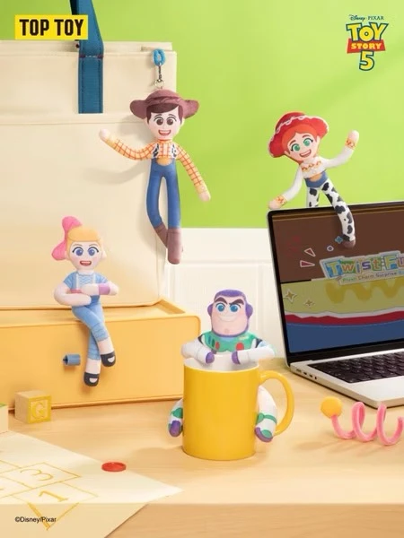 TOPTOY 玩具總動員5 扭扭樂 毛絨掛飾 系列盲袋
