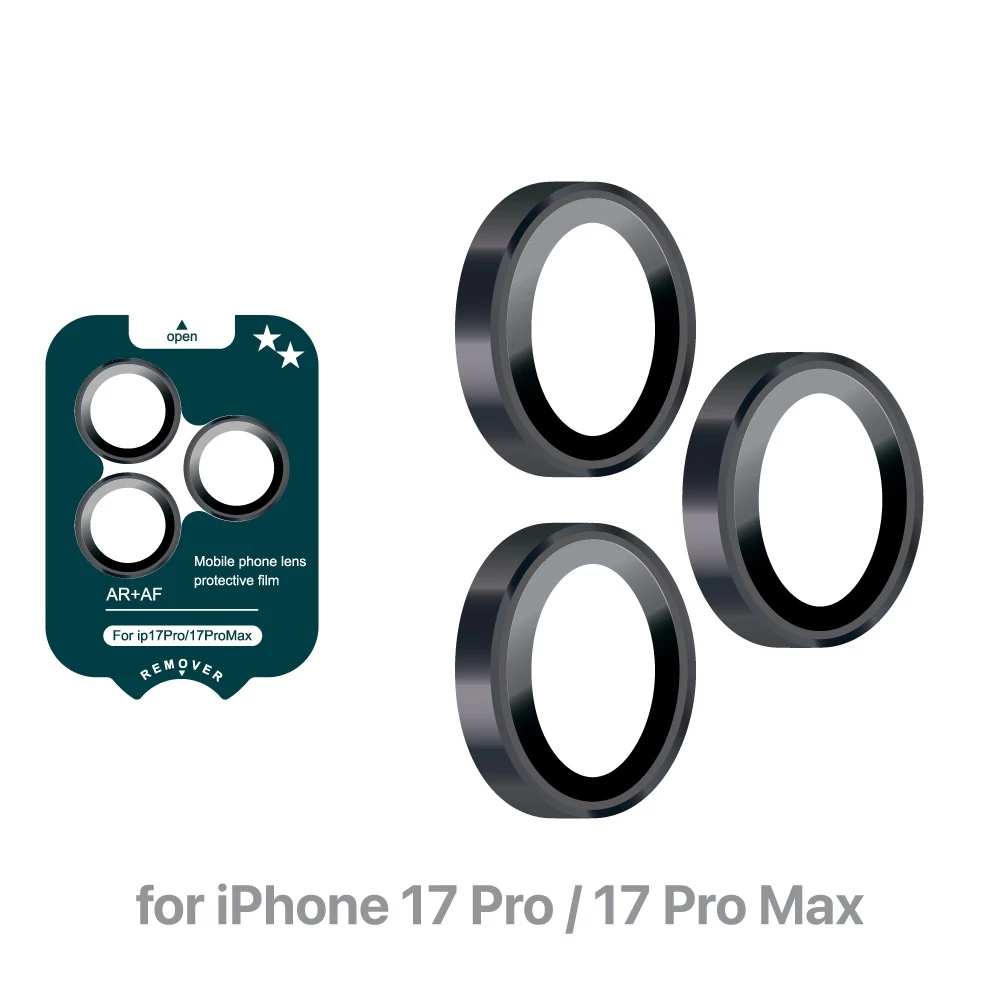 MEGA KING Apple iPhone 17 Pro/Pro Max 藍寶石鏡頭貼 三鏡頭