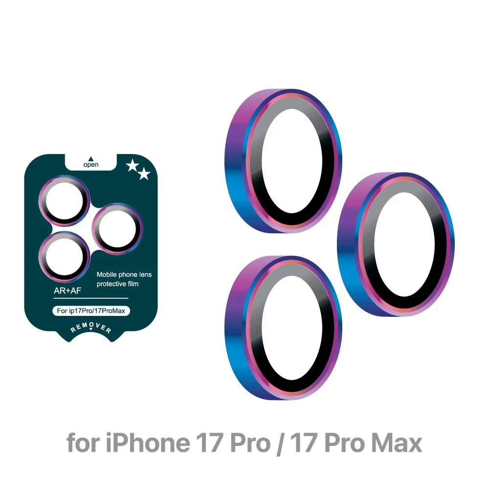 MEGA KING Apple iPhone 17 Pro/Pro Max 藍寶石鏡頭貼 三鏡頭