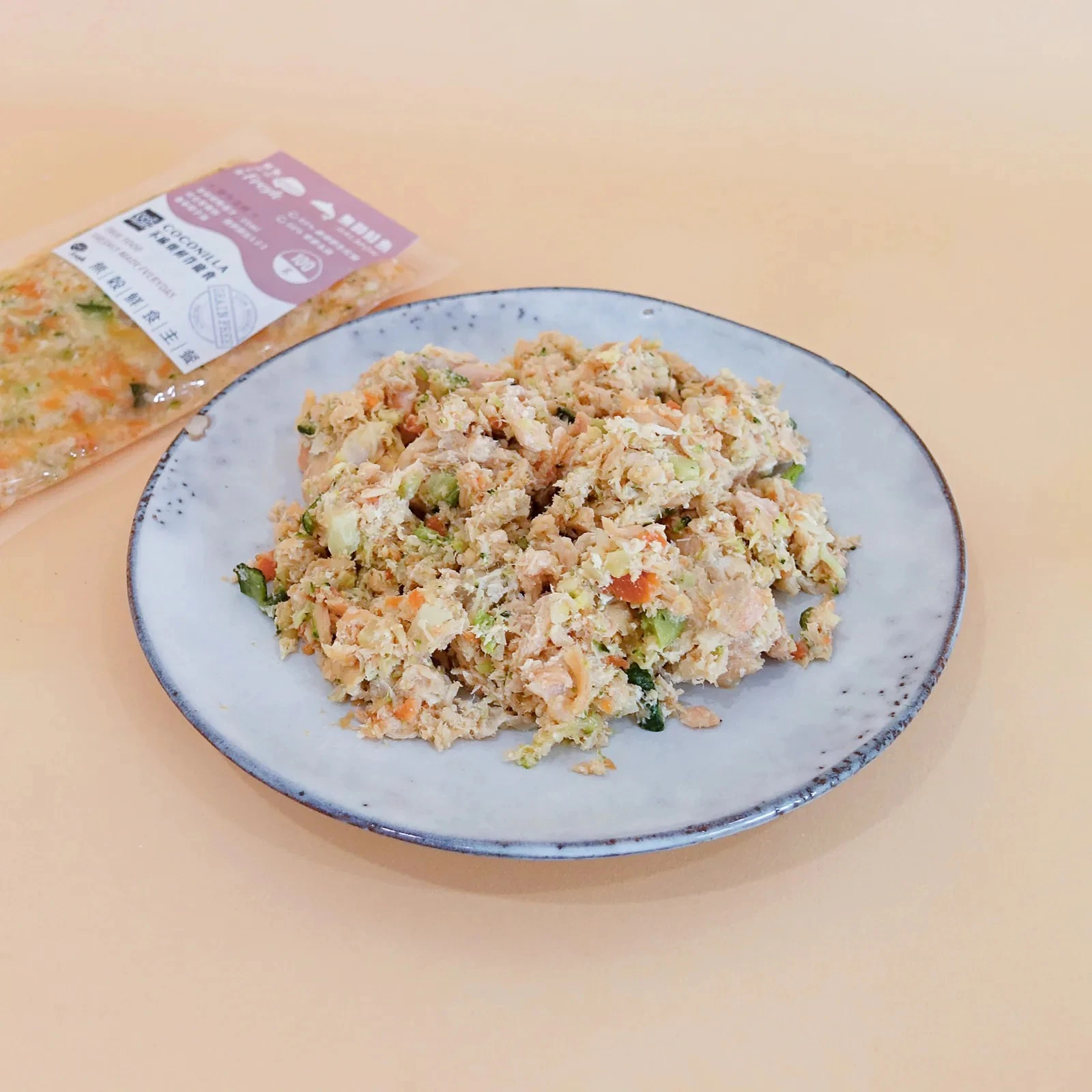 毛孩鮮食｜野生紅鮭魚無穀鮮食主餐包【CoCoFresh Omega-3系列】