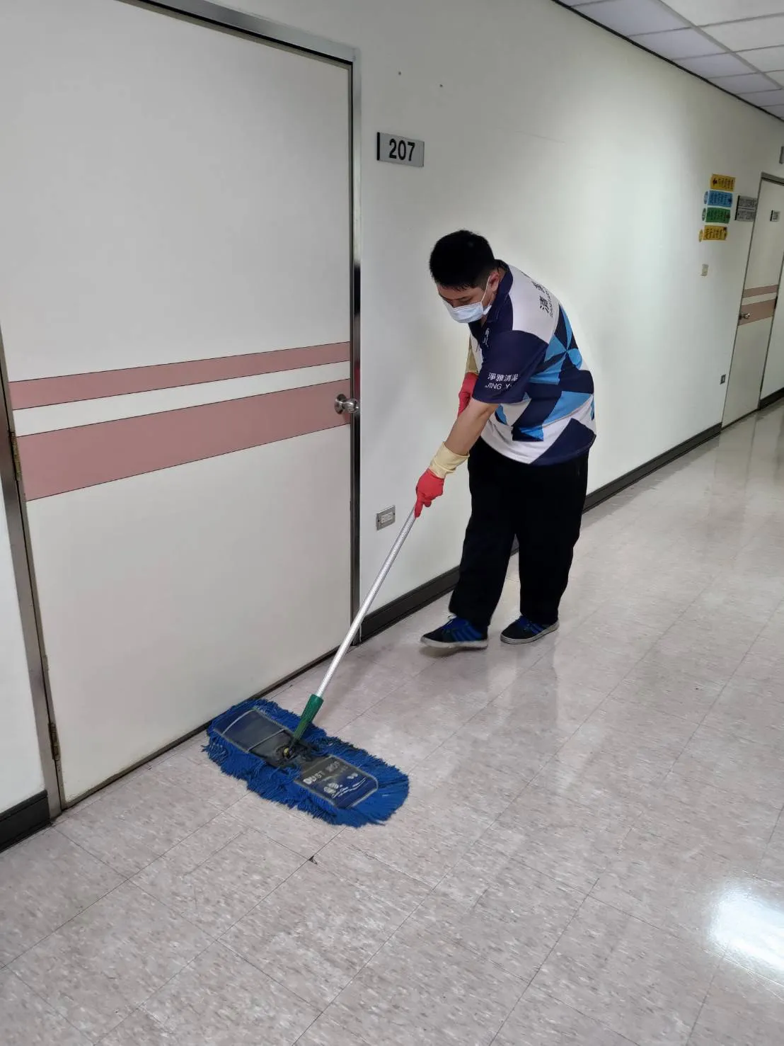 駐場醫療院所清潔維護實況