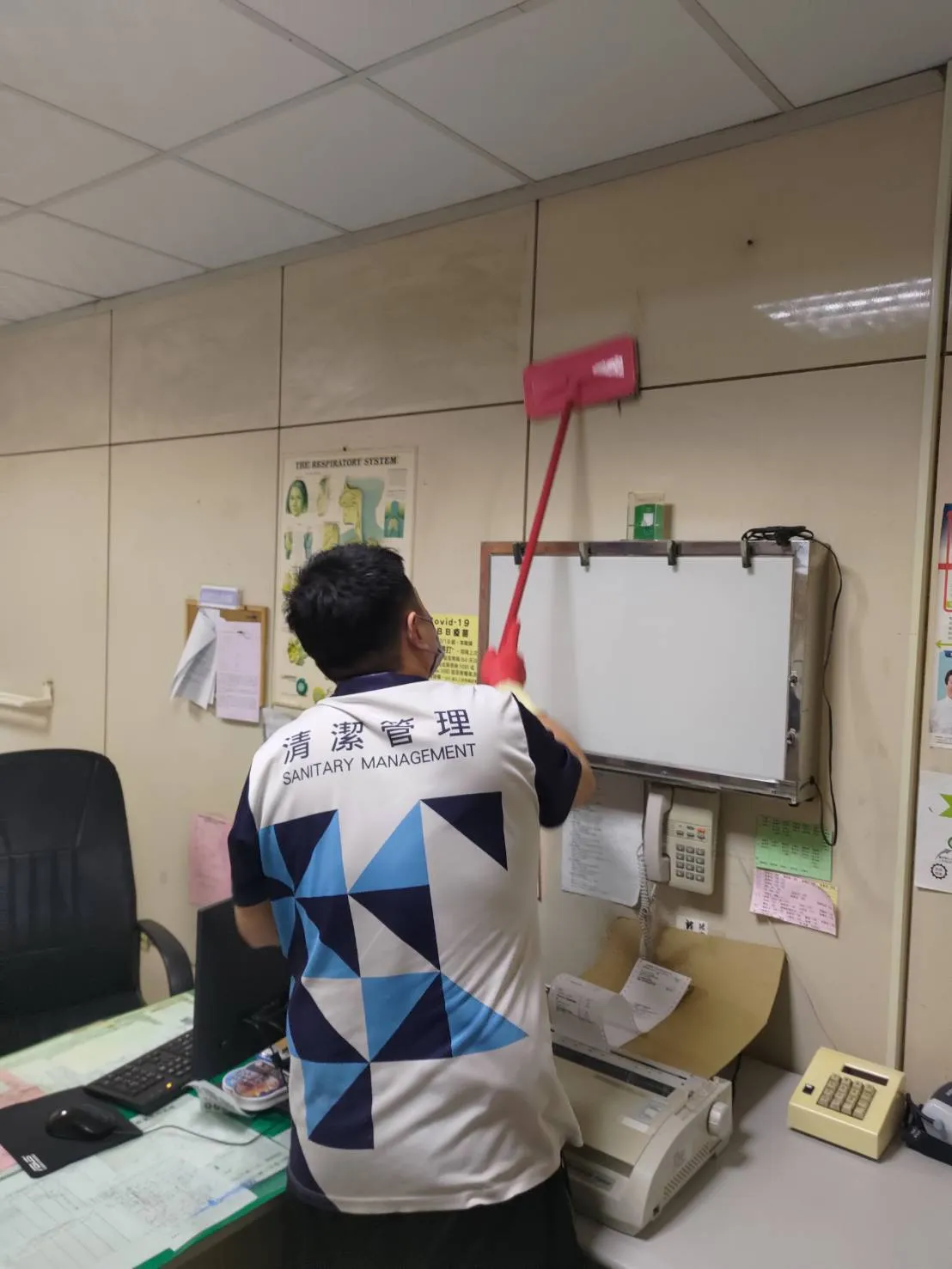 駐場醫療院所清潔維護實況
