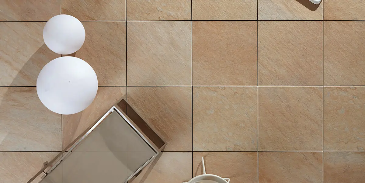 人造厚磚｜石英黃