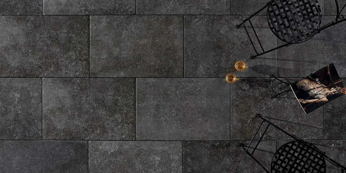 人造厚磚｜多摩藍黑