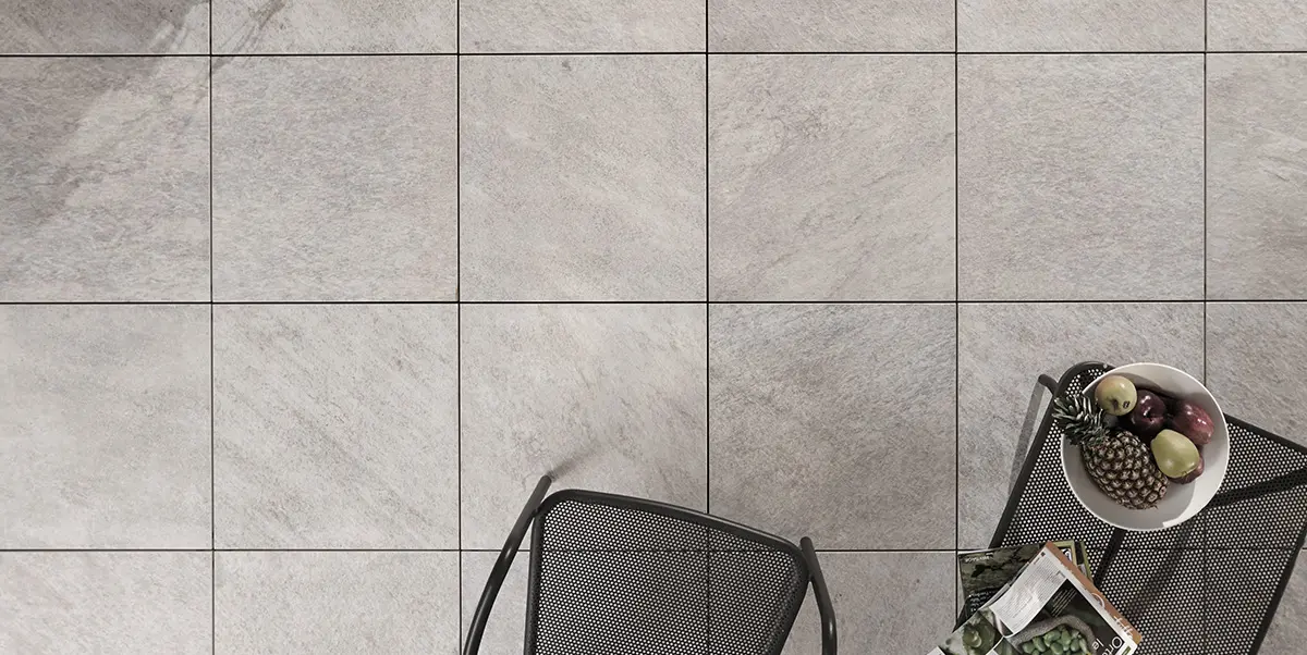 人造厚磚｜石英白