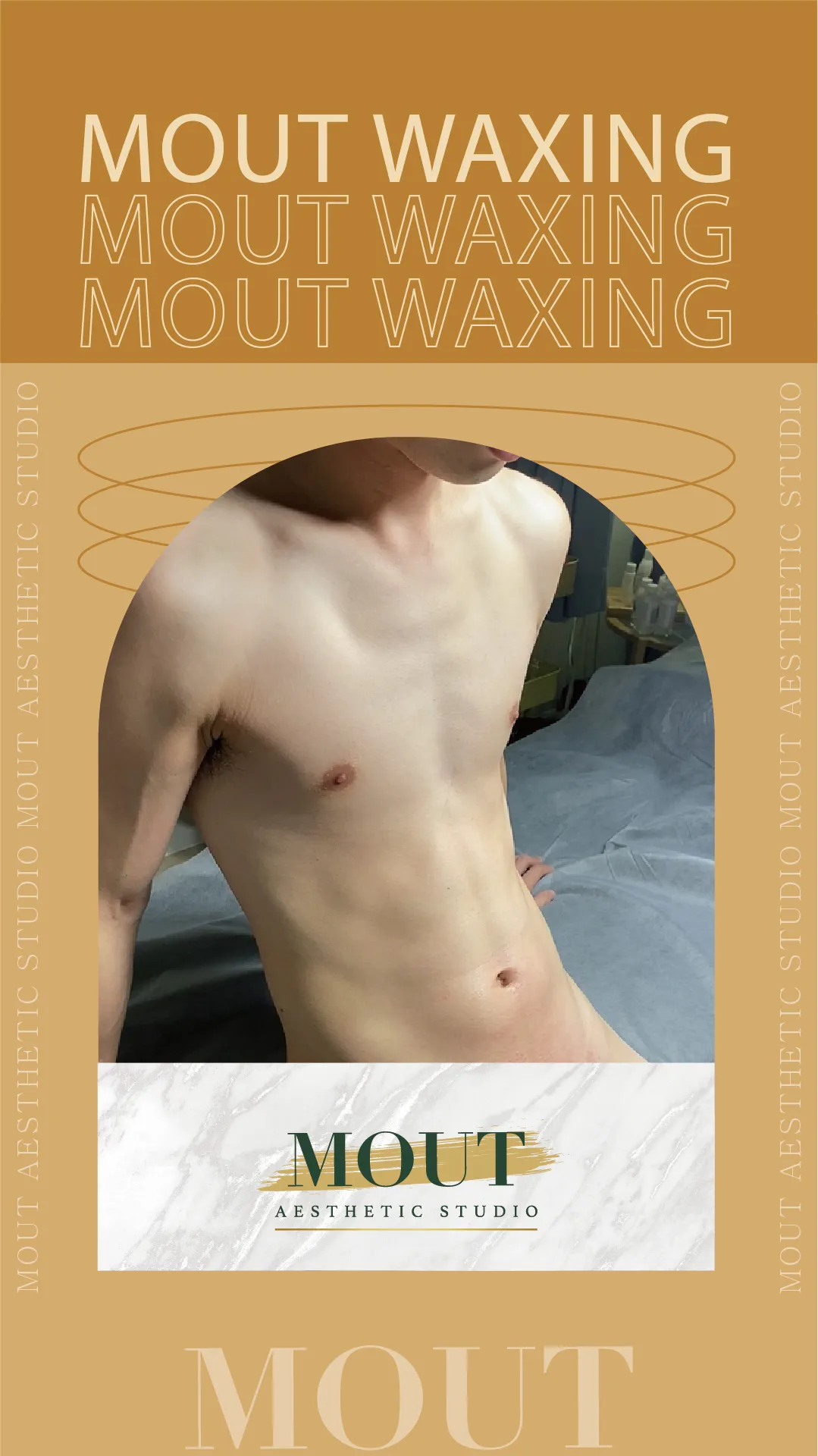 MOUT男士美學-熱蠟除毛、日式光學冰肌除毛、男士除毛：【當身體被細心照顧時，自信會悄悄浮現】