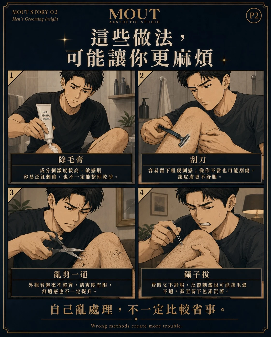你還在自己亂處理毛髮嗎？