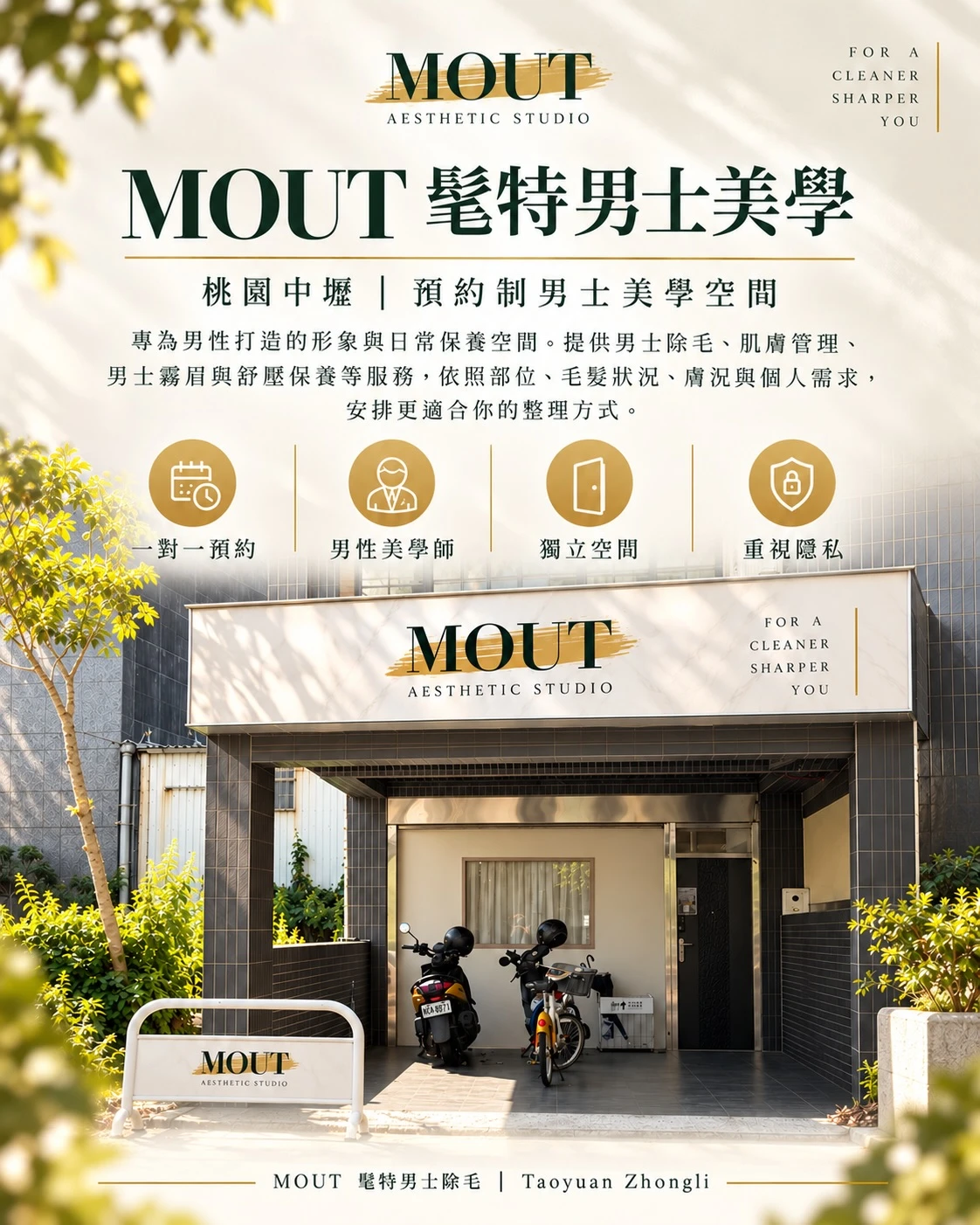 為什麼選擇MOUT髦特男士美學？