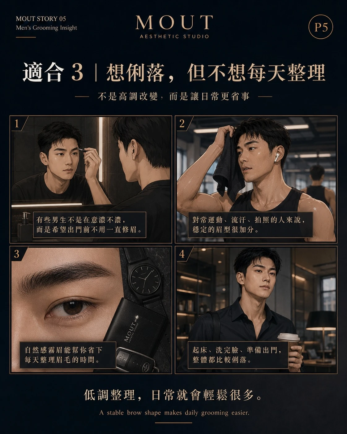 霧眉，適合怎麼樣的男生