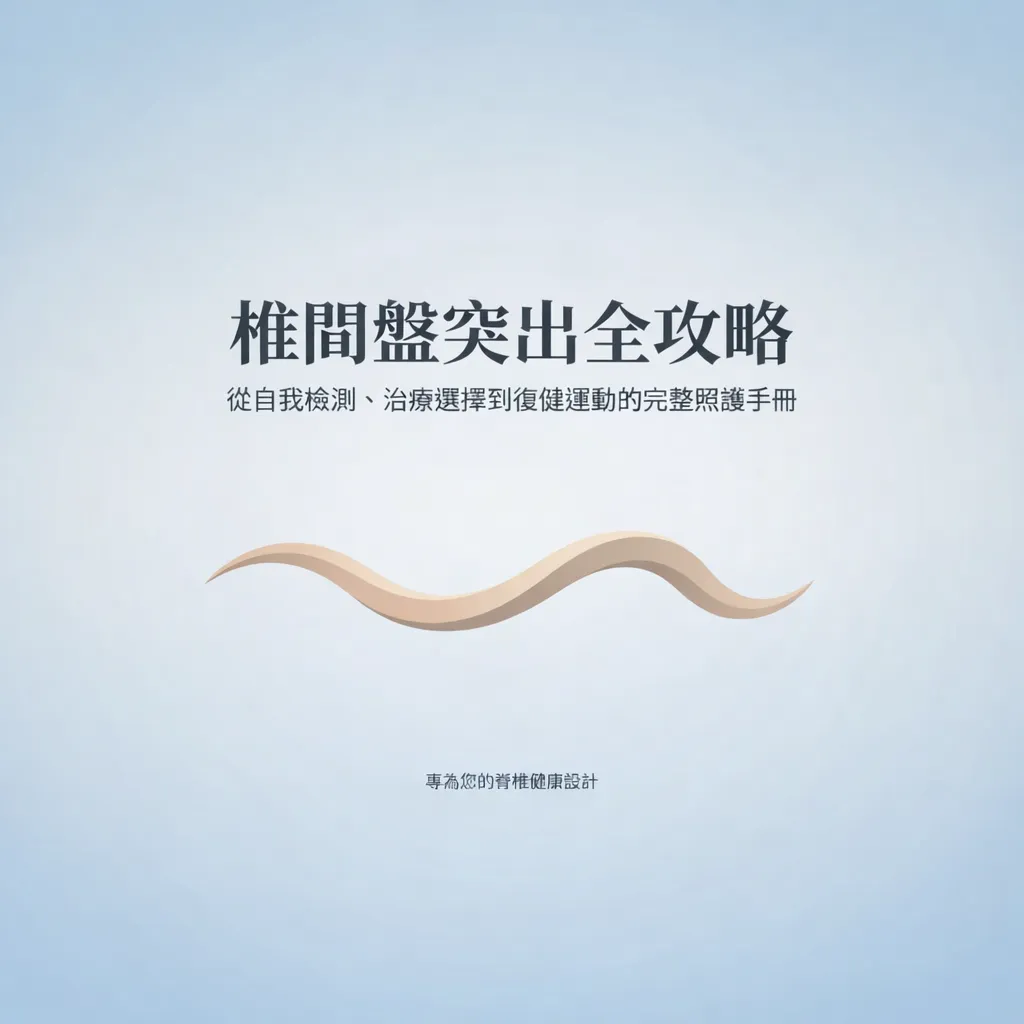 椎間盤突出全攻略