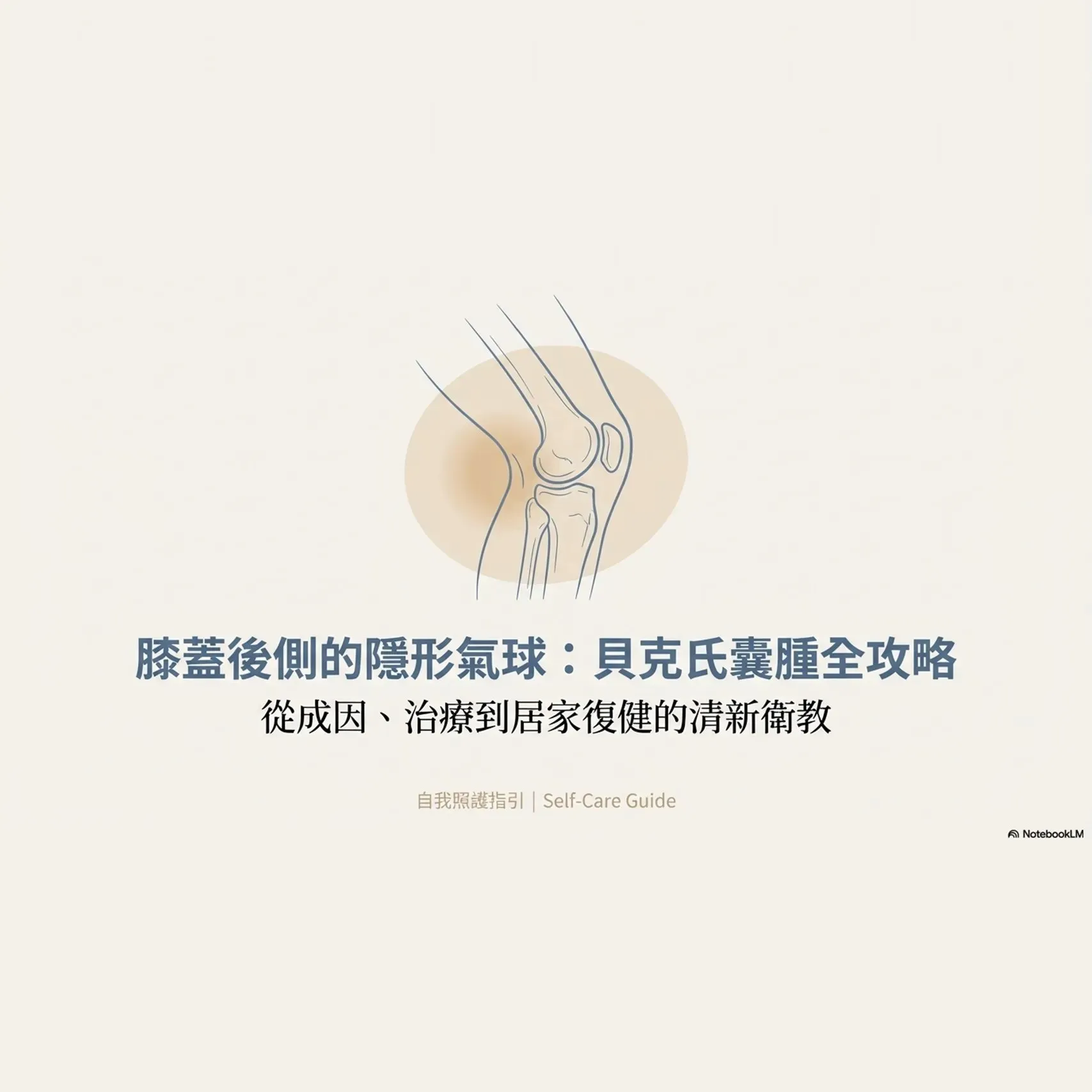 膝蓋後測的隱形氣球：貝克氏囊腫全攻略