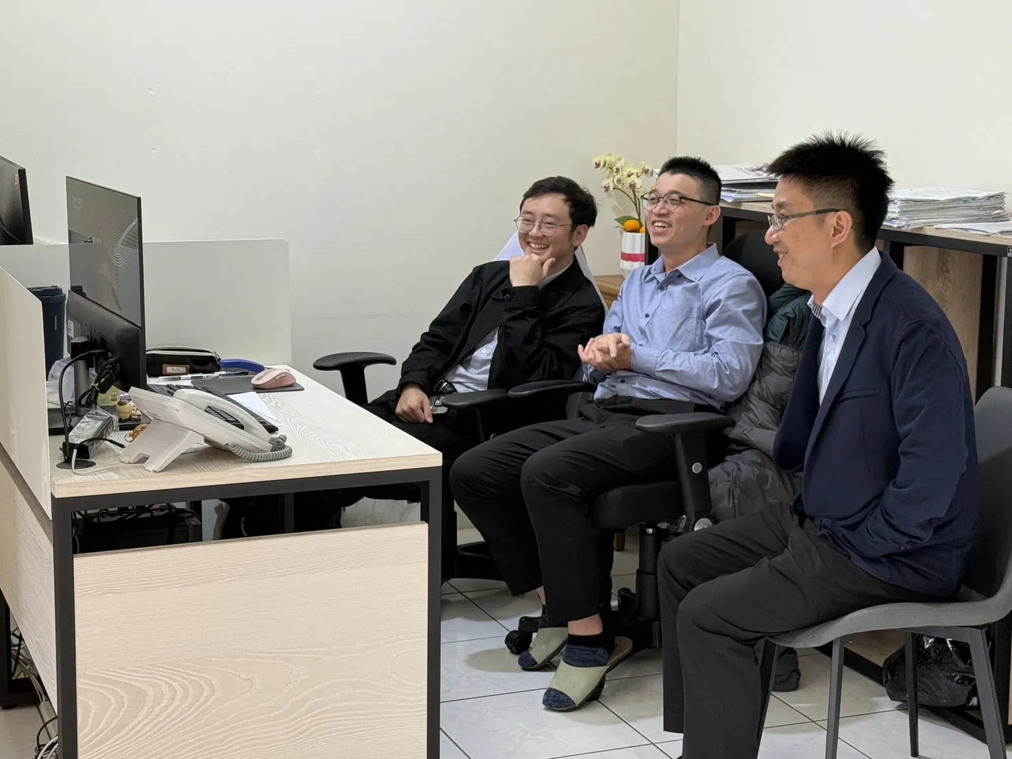 工作間隙的小確性