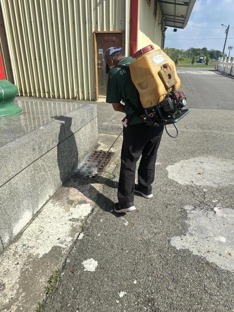 正統鹿耳門聖母廟消毒