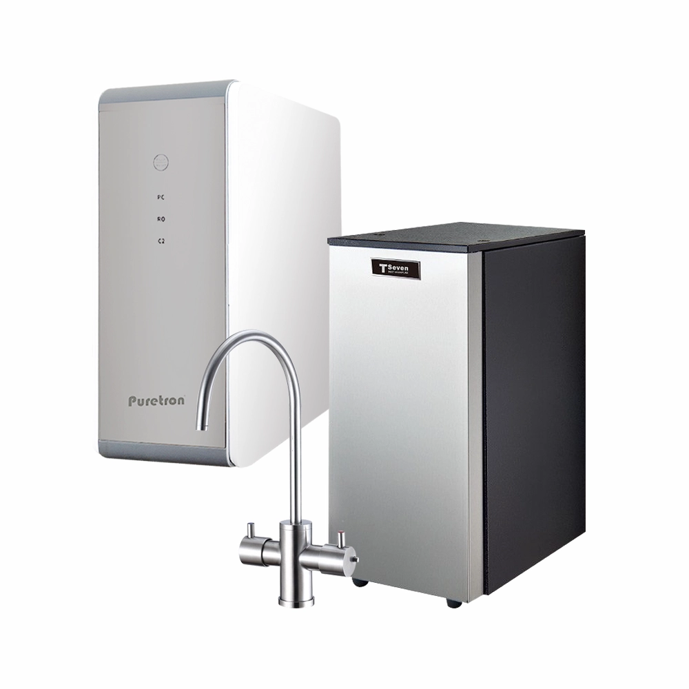 Gleamous 格林姆斯 K700 雙溫廚下加熱器【316L不鏽鋼龍頭】+普立創 DF-400+ 直輸機【含安裝】【分期零利率】