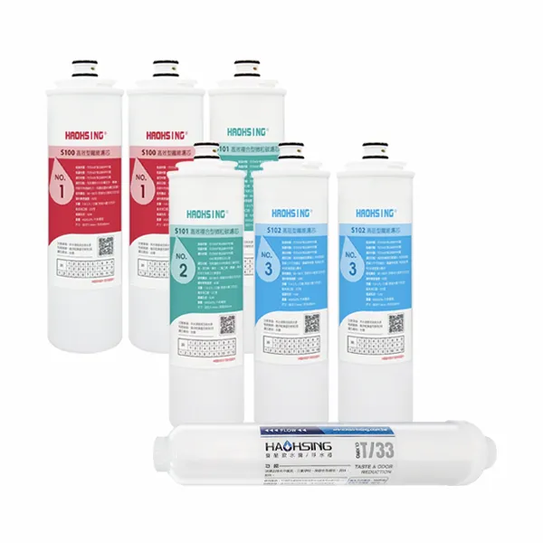 豪星 快拆式 五道RO機 一年份濾心(不含第四道RO膜)【原廠濾心】