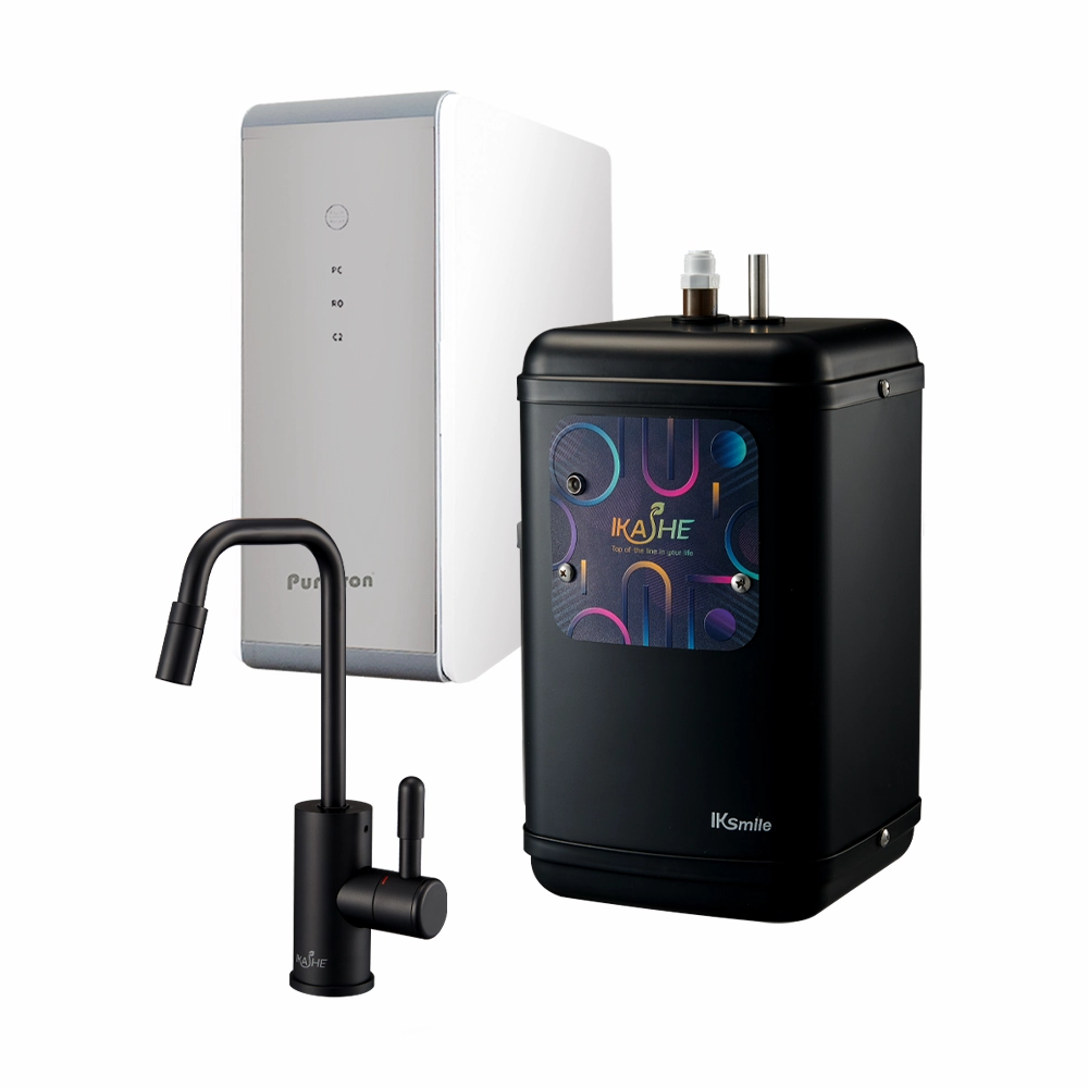 【歡迎尋問驚喜價】IK-Smile 廚下型 雙溫飲水機+搭配普立創DF-400+直輸機【免費安裝】【6期零利率】