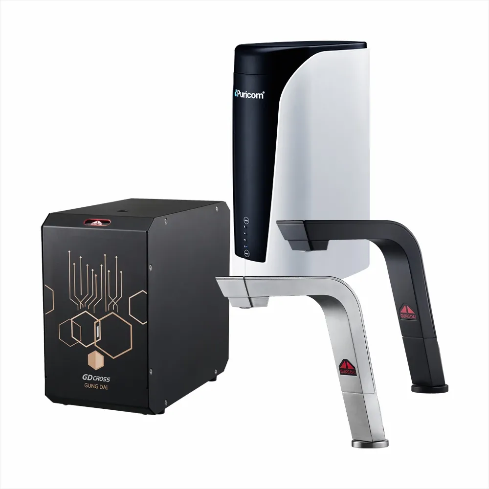 宮黛GD-CROSS 節能可控溫 雙溫廚下型飲水機搭配普家康 CDA-DM 600G直輸機【免費安裝】【24期零利率】