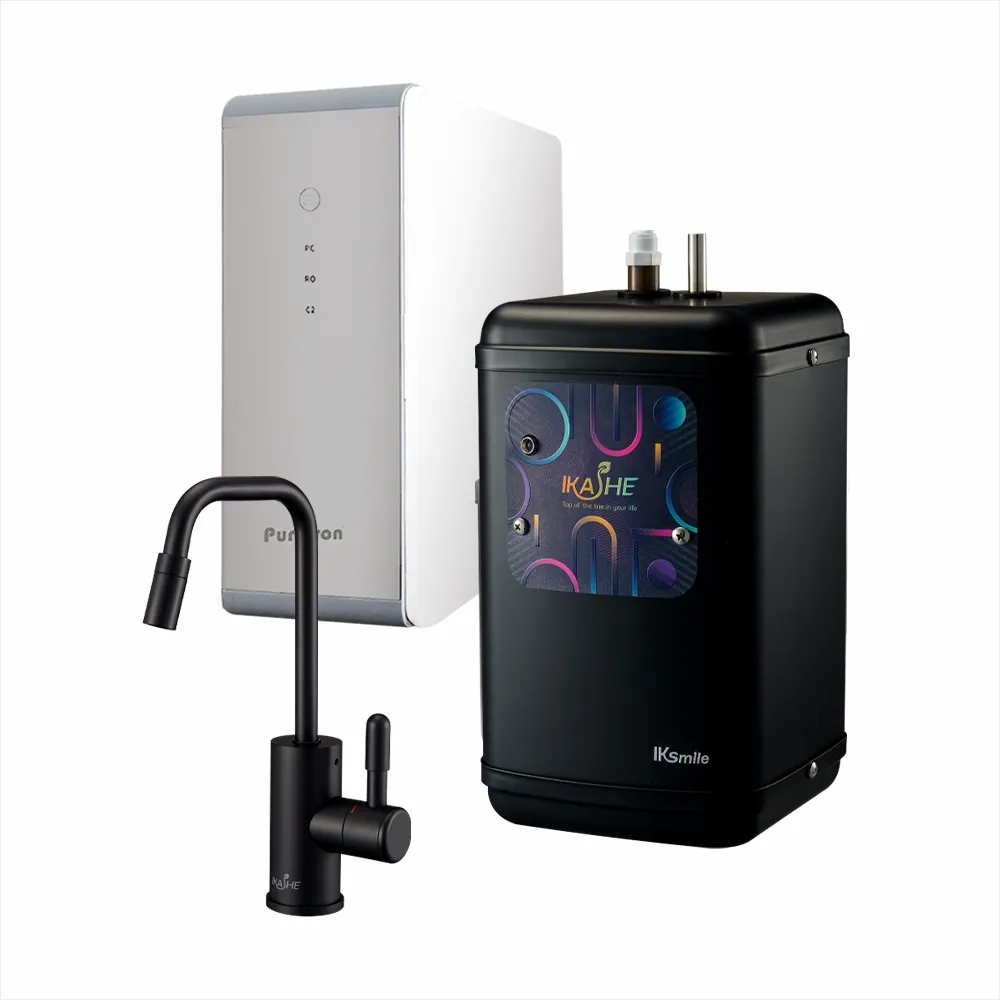 【歡迎尋問驚喜價】IK-Smile 廚下型 雙溫飲水機+搭配普立創DF-400+直輸機【免費安裝】【6期零利率】