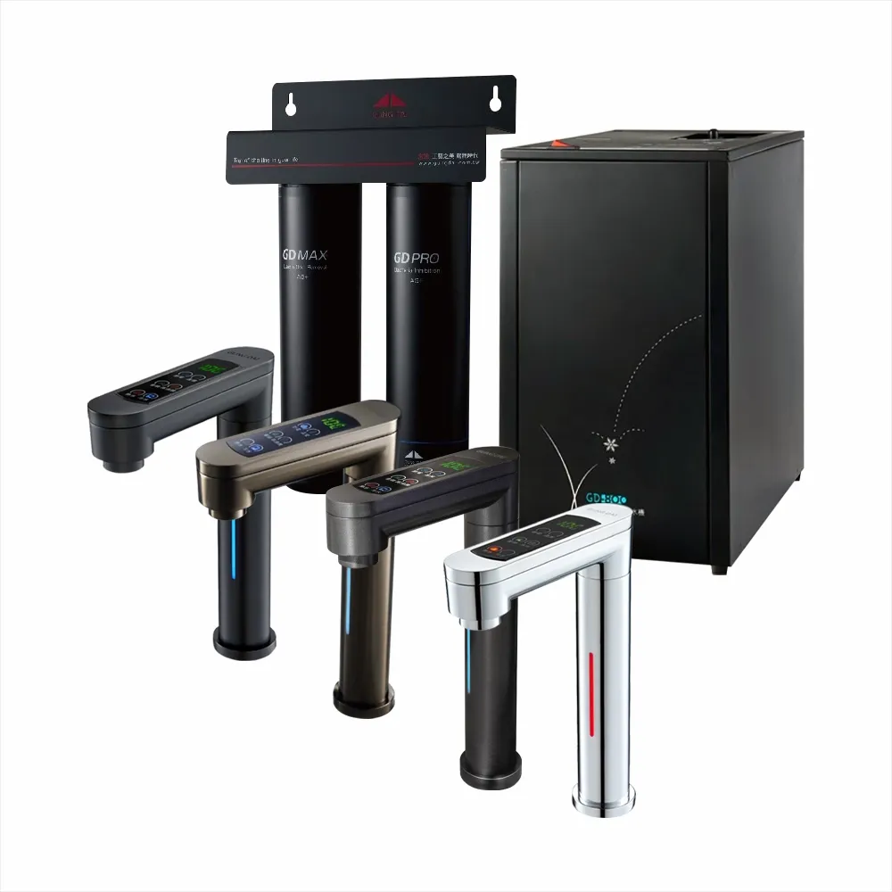 宮黛GD-800 節能可控溫 冰冷熱三溫廚下型飲水機+搭配原廠二道淨水器【免費安裝】