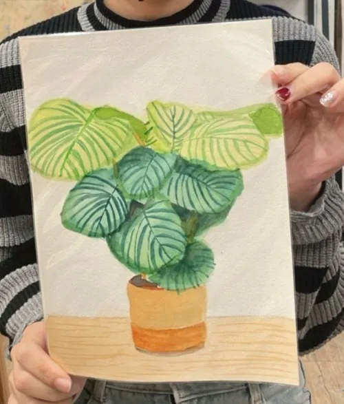 【體驗】一人成團 療癒植物水彩畫 享受畫筆與顏料的樂趣