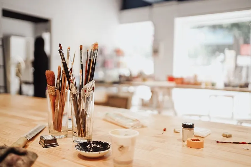 【體驗】一人成團/來畫畫吧 壓克力繪畫體驗/單堂課完成/可自選圖