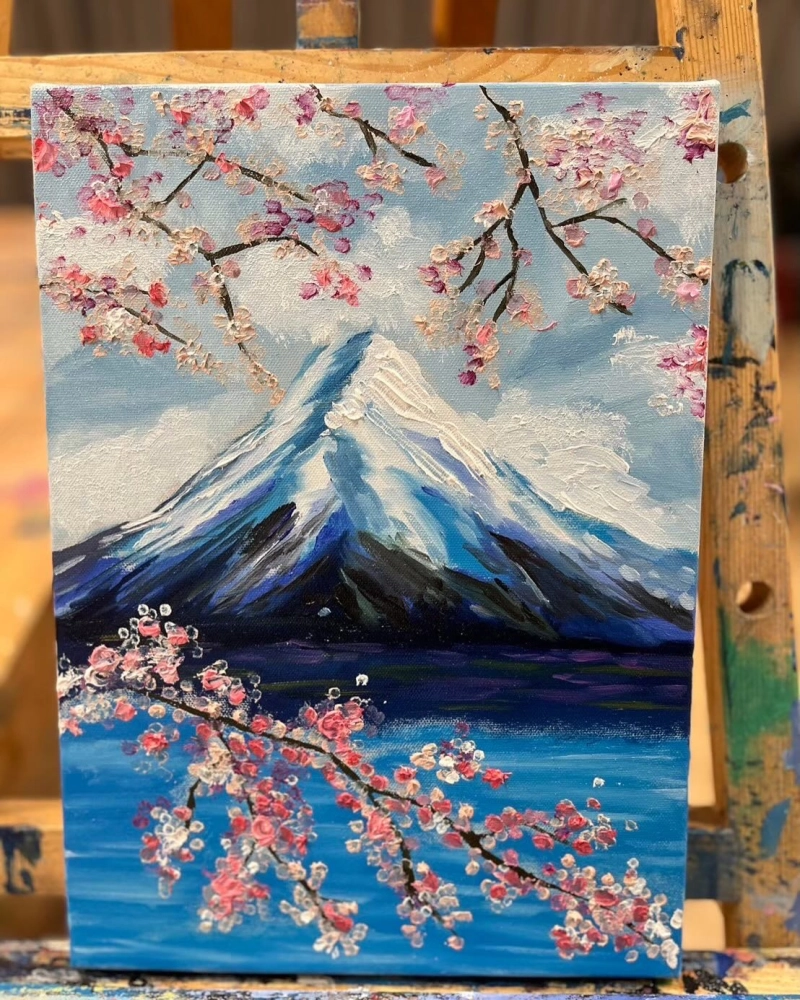 【範例】油畫
