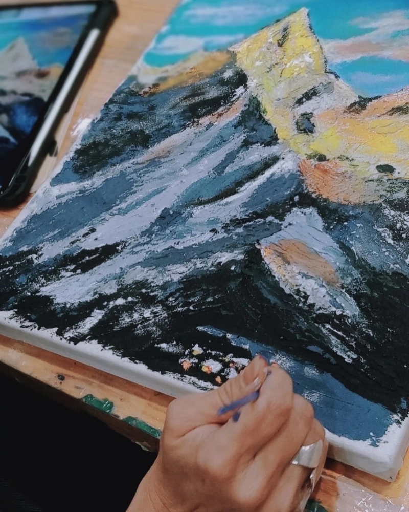 【範例】油畫