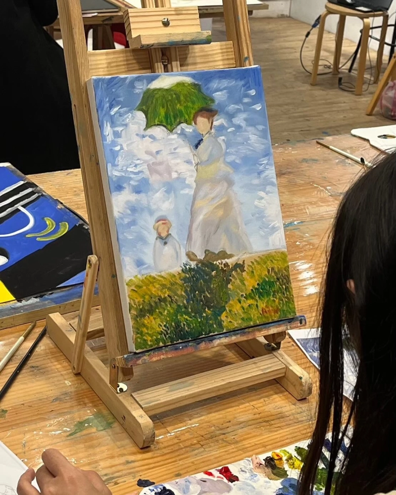 【範例】油畫