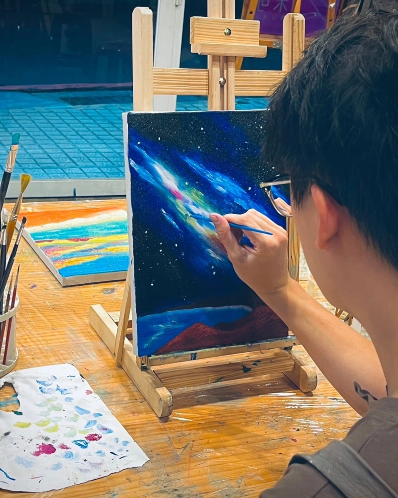 【範例】油畫