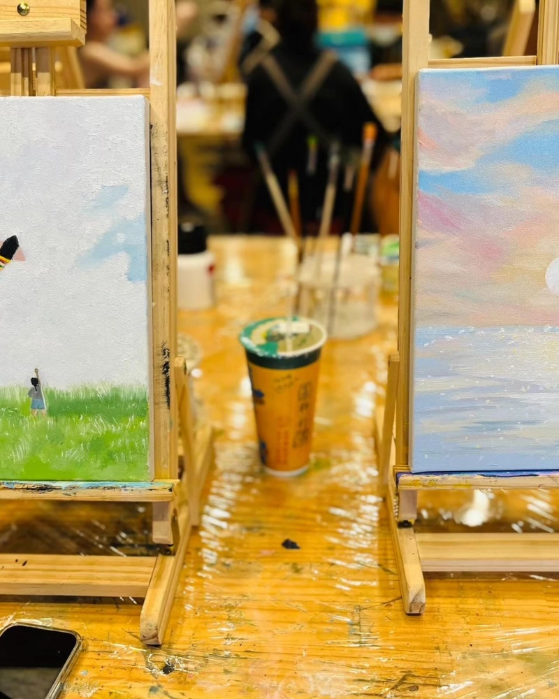 【範例】油畫