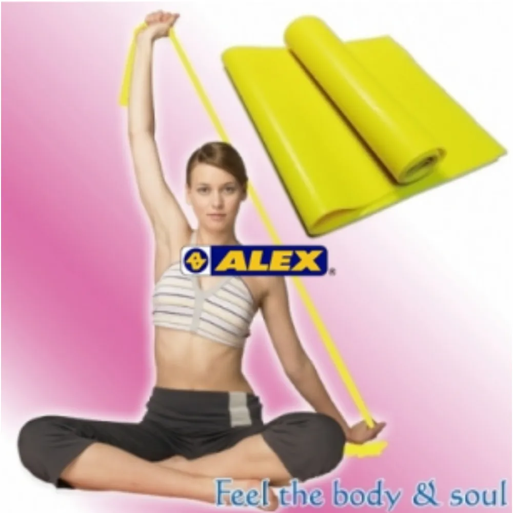 ALEX  伸展彈力帶(只)黃