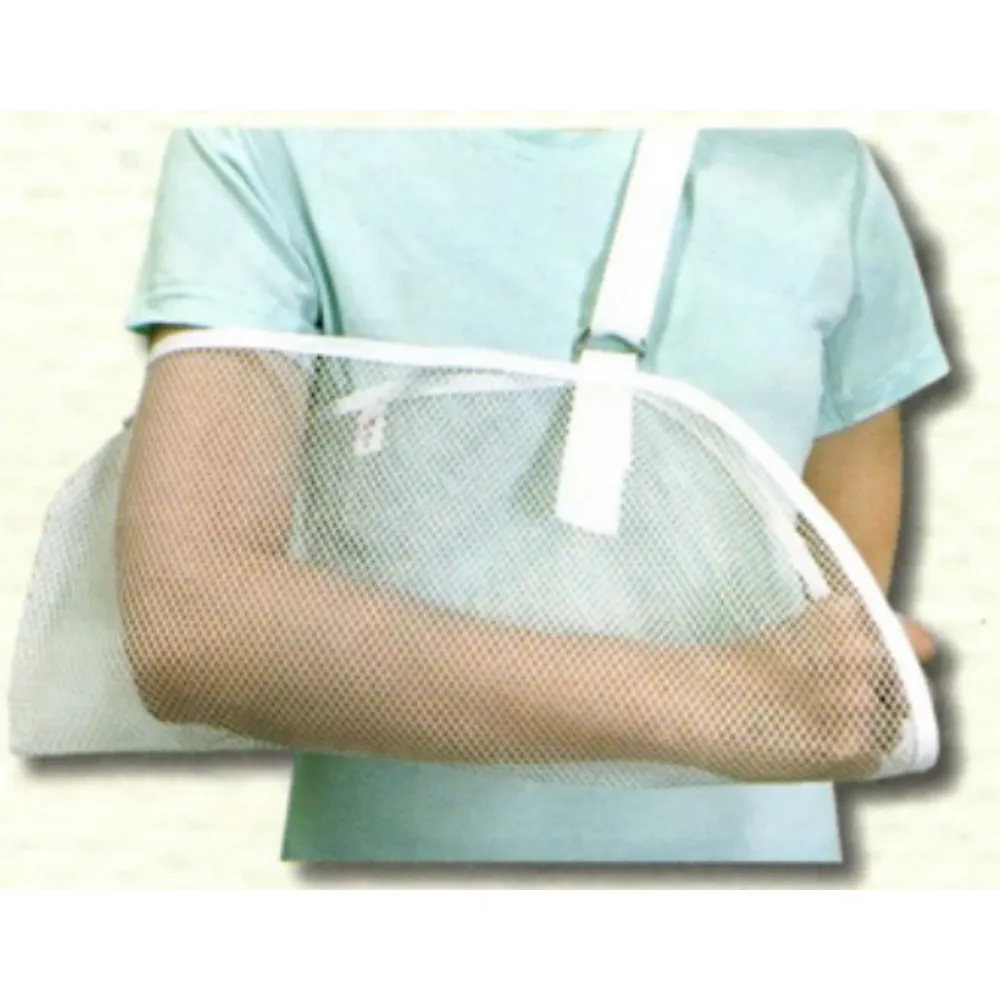 杰奇JUSTMED  網狀手臂吊帶 肢體裝具 手臂吊帶 白色網洞 固定手腕