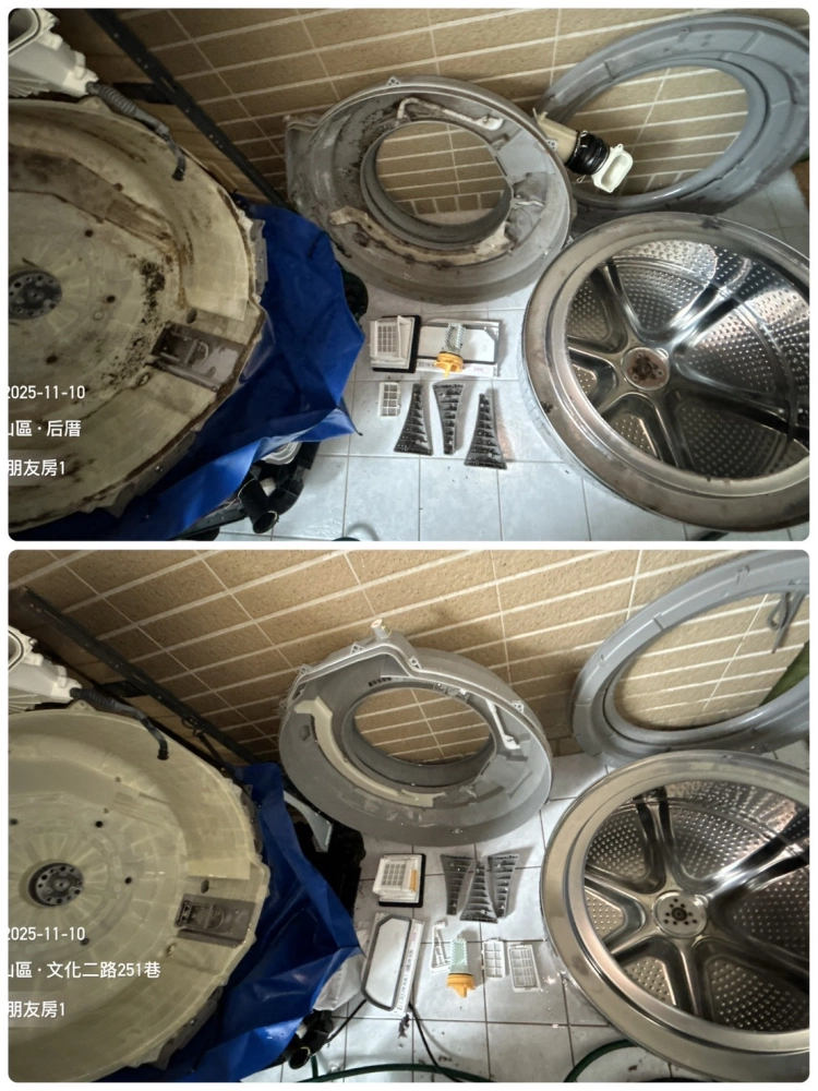 滾筒式洗衣機清洗