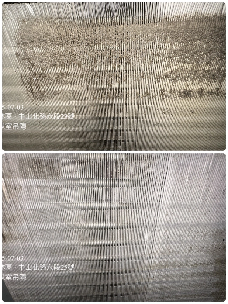 吊隱式冷氣清洗#天母住宅冷氣清洗