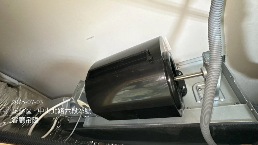 吊隱式冷氣清洗#天母住宅冷氣清洗