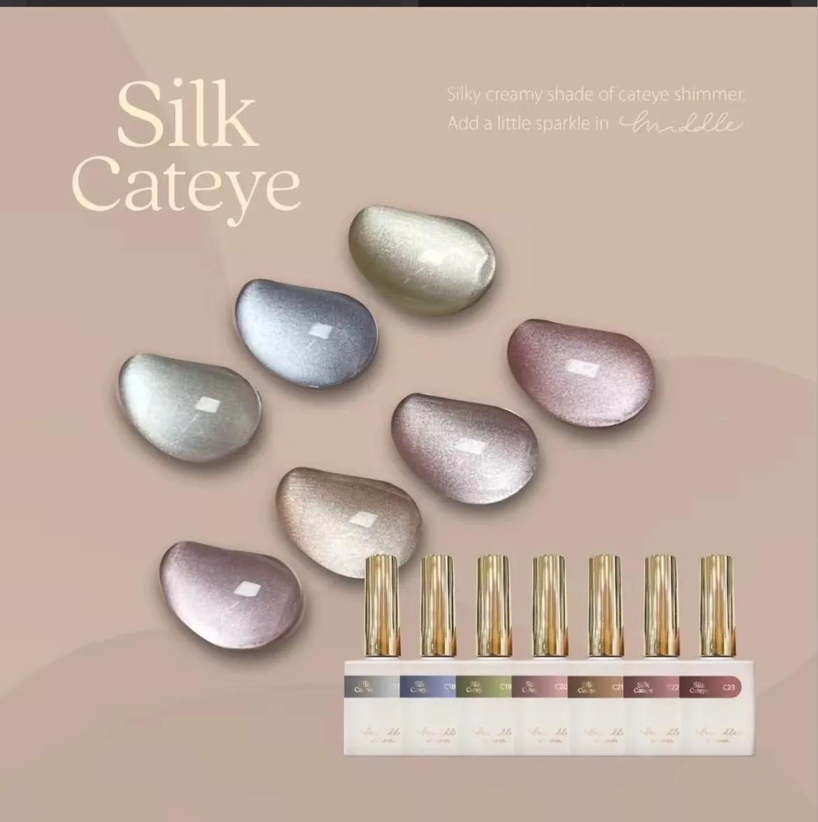 Middle 絲綢貓眼（無色板）