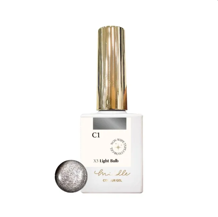 Middle3倍磁粉超亮免清小燈泡 7ml～超級閃亮