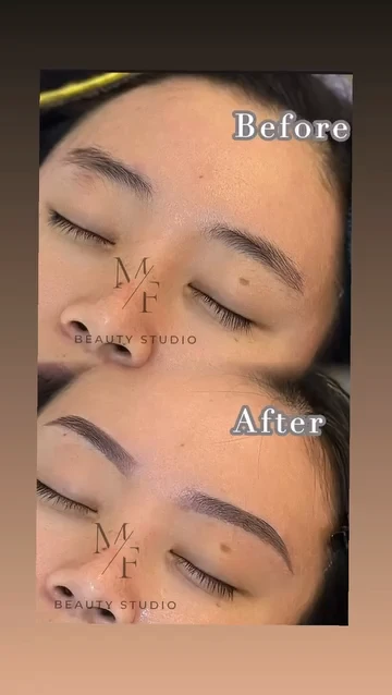 女孩子有修長的眉型，真的差很多！