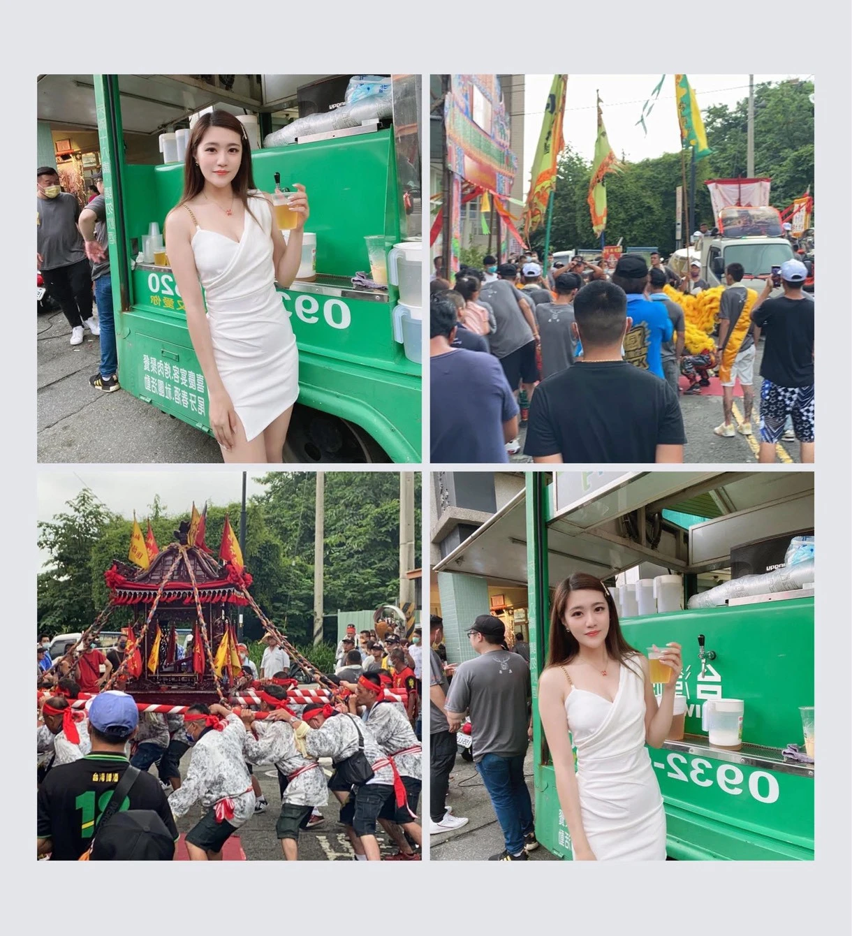中秋晚會烤肉啤酒車