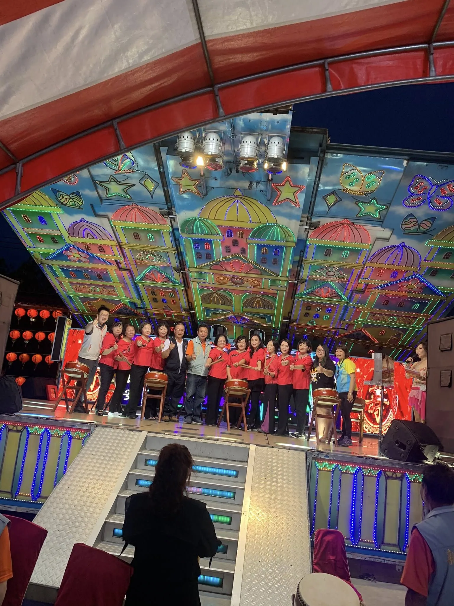 園新龍宮池府王爺聖誕福宴啤酒車