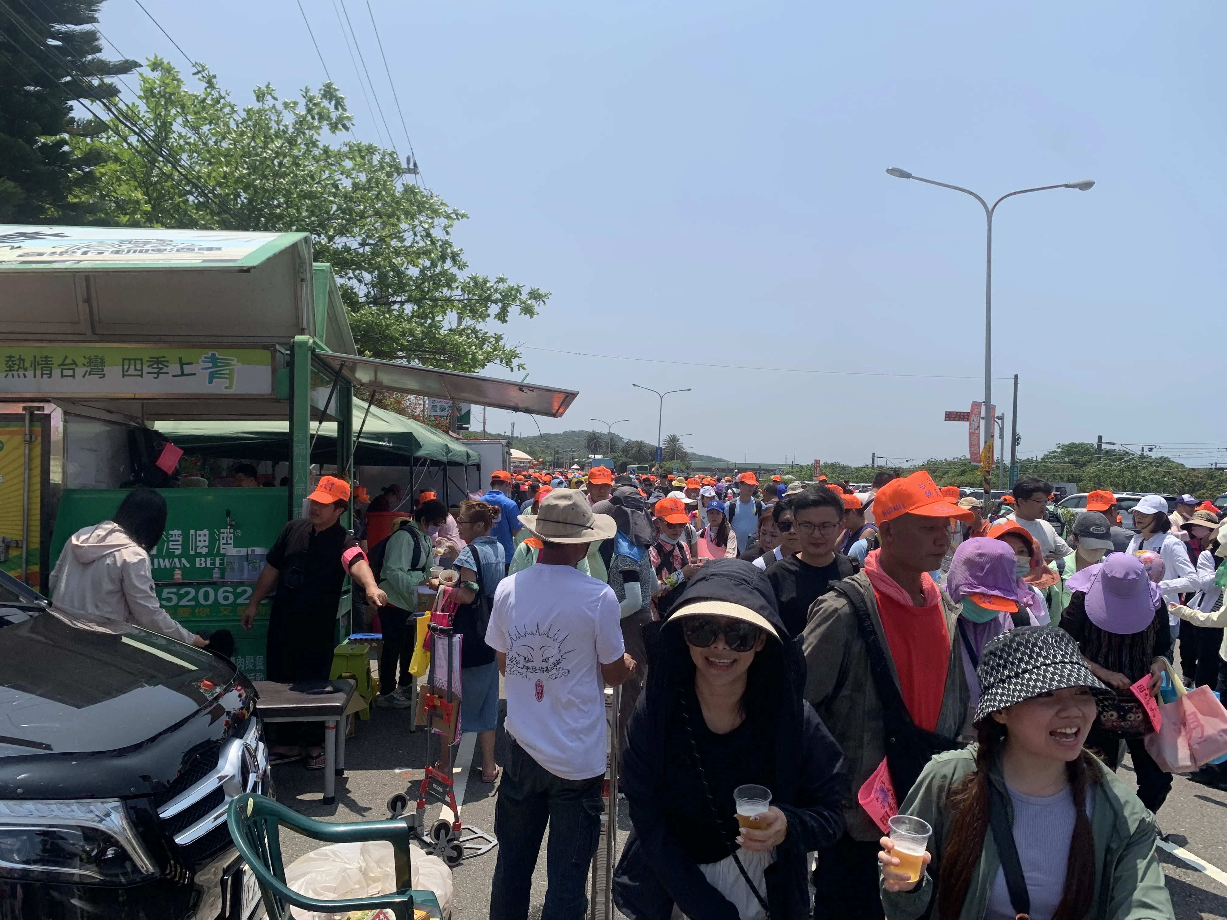 2026 白沙屯拱天宮北港進香活動啤酒車