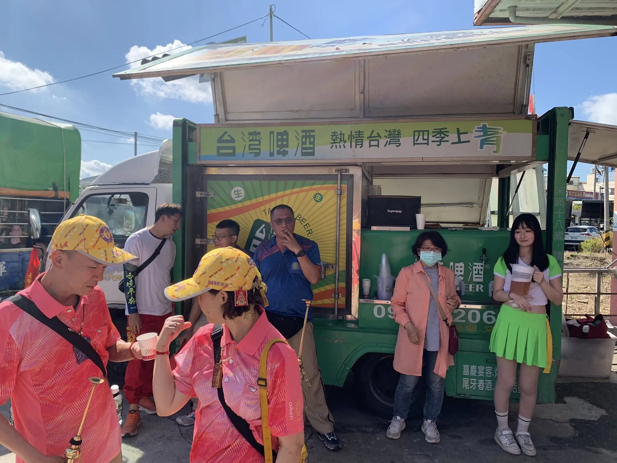 2025 乙巳年 大甲鎮瀾宮遶境進香啤酒車