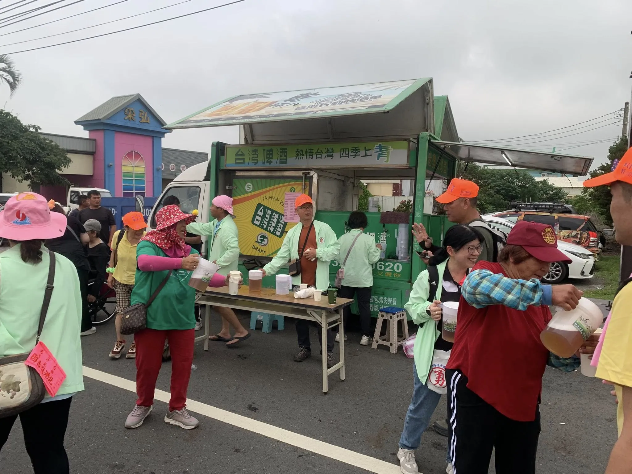 2026 白沙屯拱天宮北港進香活動啤酒車