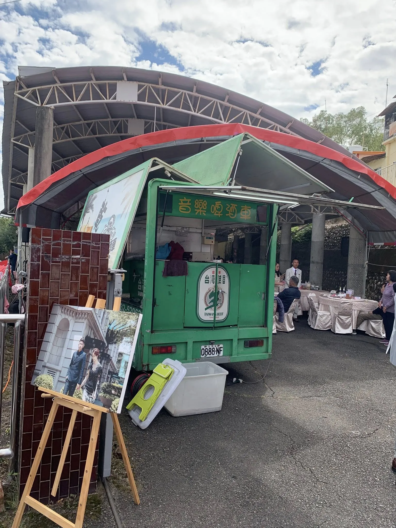 新社月湖社區活動中心婚宴啤酒車